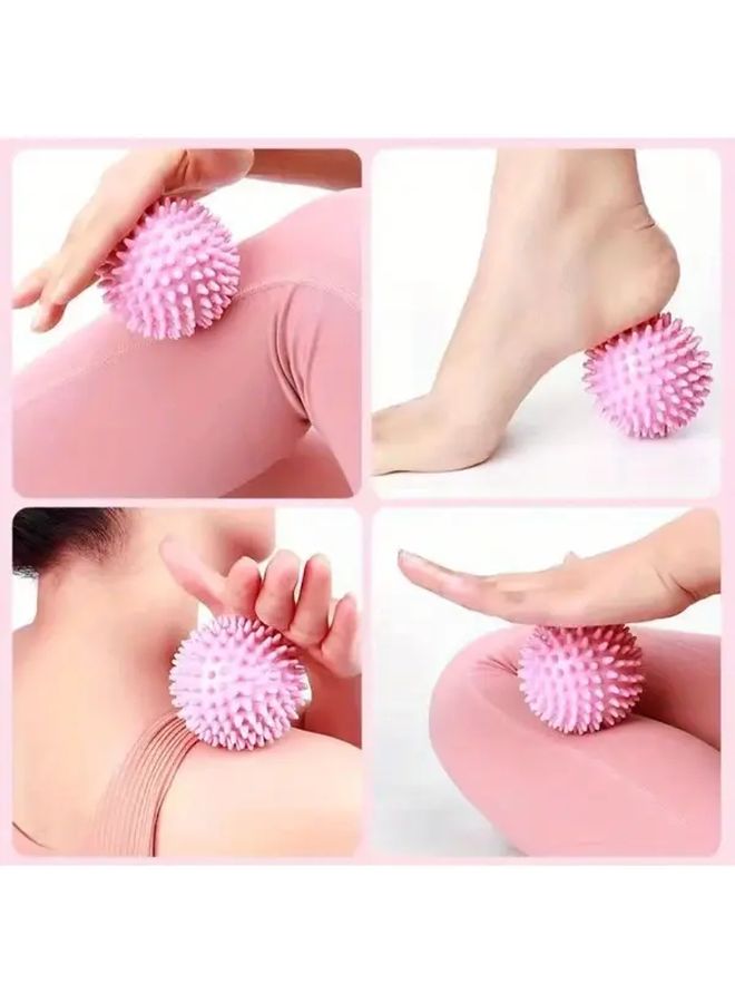 Blue Massage Ball for Muscle Relaxation Yoga Fitness Neck Shoulder Foot - Image 1